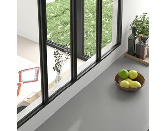 Vitrages transparents trempés pour verrière aluminium