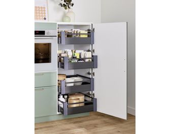 Tiroir casserolier à l'anglaise meuble 1/2 et colonne