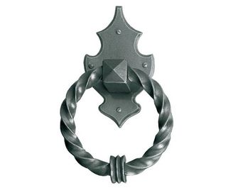 Heurtoir fer patiné