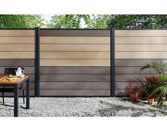 Pack poteau pour Clôture Composite