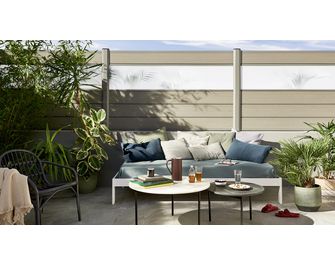 Pack poteau pour Clôture Composite