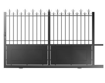 Portail coulissant Modèle A ajouré
