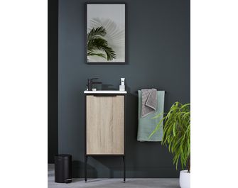 Meuble lave-mains WC Métal︱Lapeyre