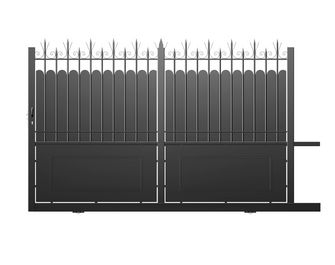 Portail coulissant Modèle A plein