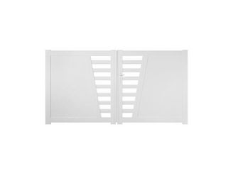 Portail battant PVC Carnac
