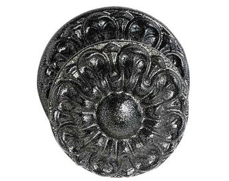 Bouton de tirage Lorraine fer patiné