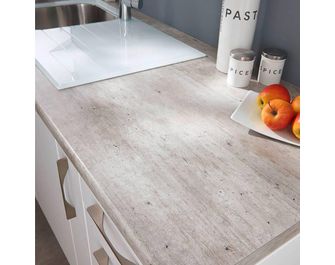 Plan de travail Lune cendrée stratifié