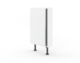 Meuble bas de rangement 1 porte,2 tablettes