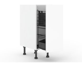 Meuble bas Préparation 1 porte extractible
