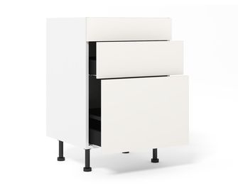 Meuble bas 1 casserolier+1 tiroir+1 faux tiroir