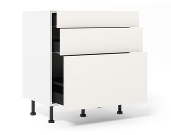 Meuble bas 1 casserolier + 2 tiroirs