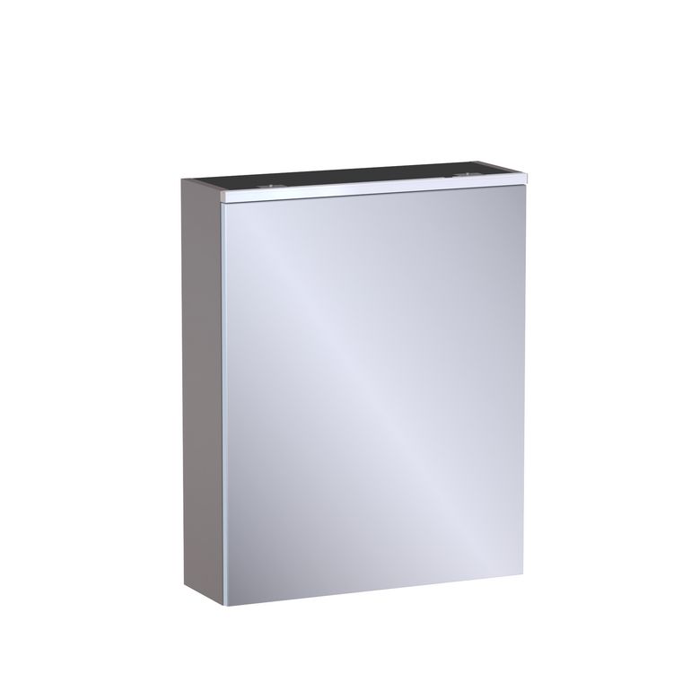 Armoire de toilette L.60 cm, décor verni laqué FORMEO