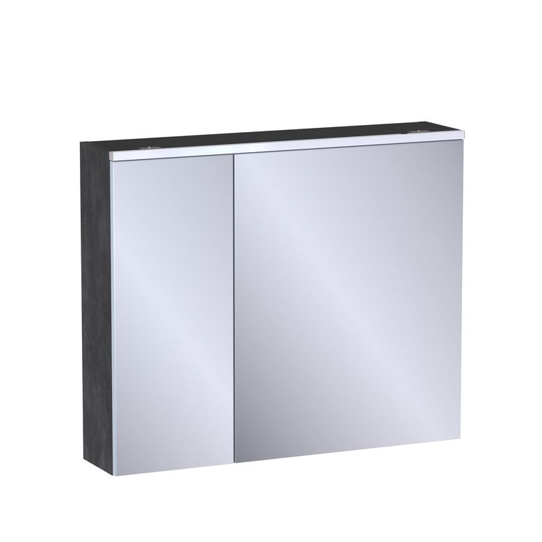 Armoire de toilette L.90 cm, décor naturel FORMEO