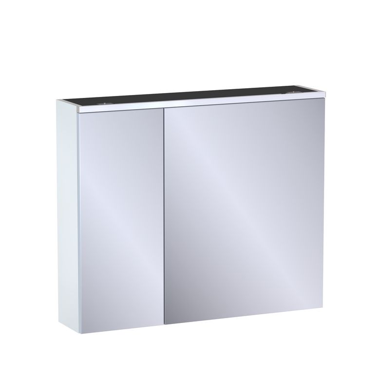 Armoire de toilette L.90 cm, décor uni FORMEO