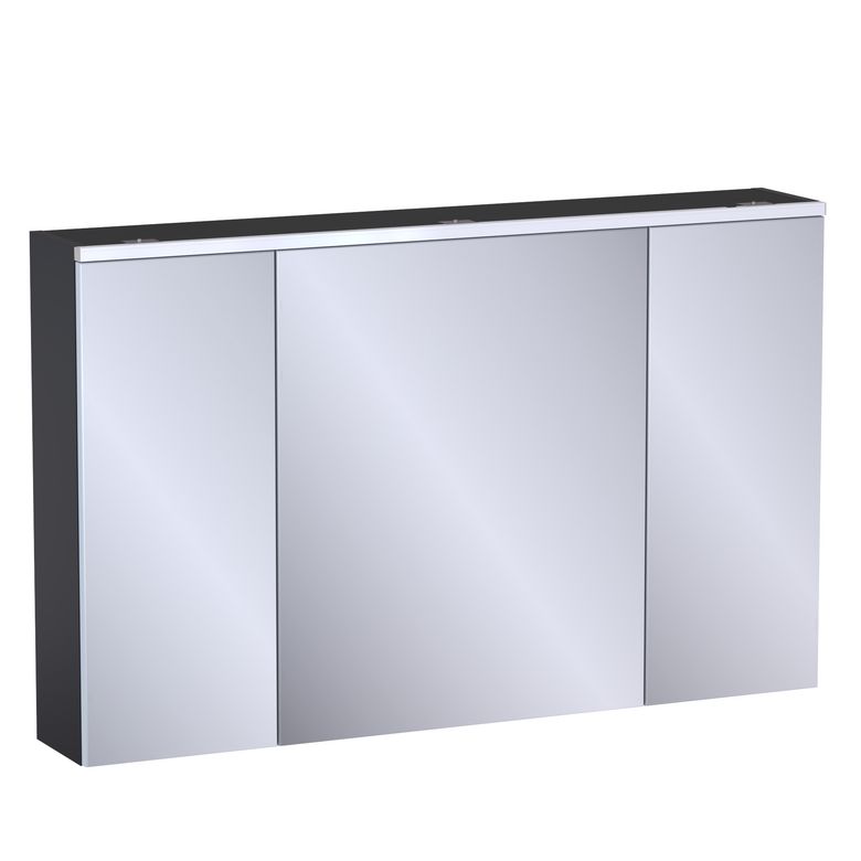 Armoire de toilette L.120 cm, décor uni FORMEO