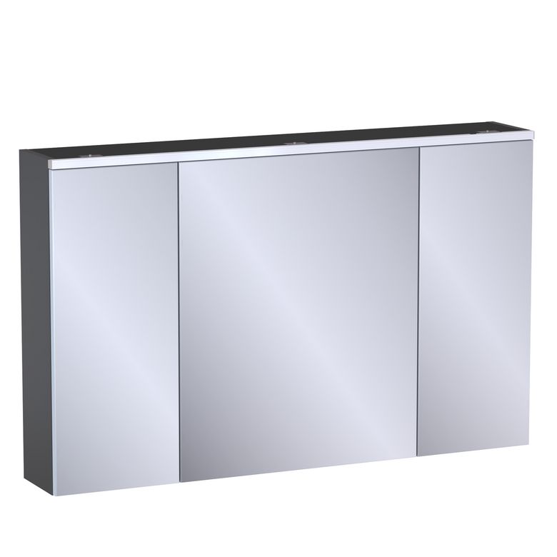 Armoire de toilette L.120 cm, décor uni FORMEO