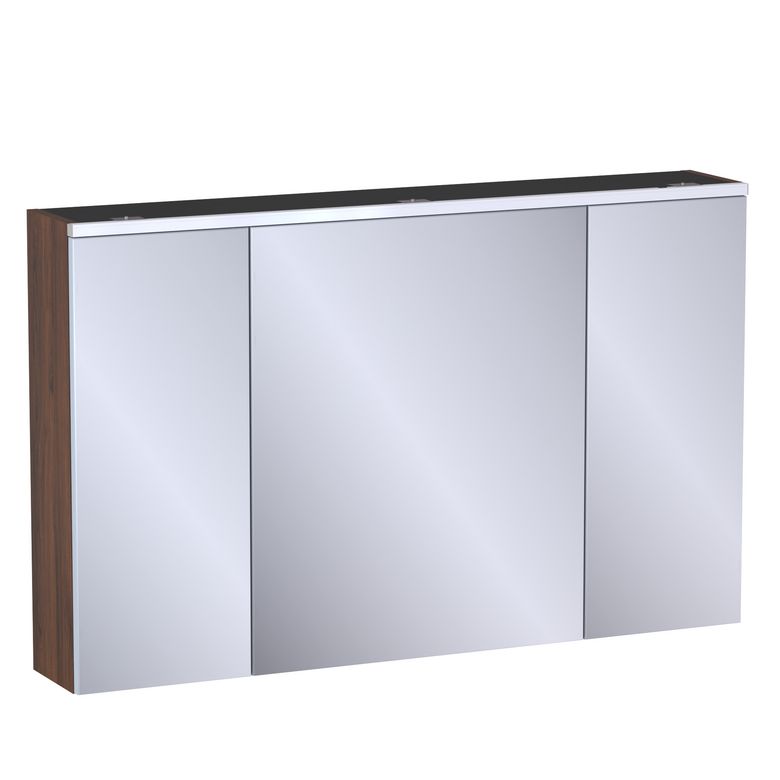 Armoire de toilette L.120 cm, décor naturel FORMEO