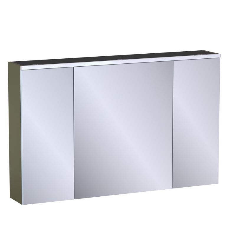 Armoire de toilette L.120 cm, décor uni FORMEO