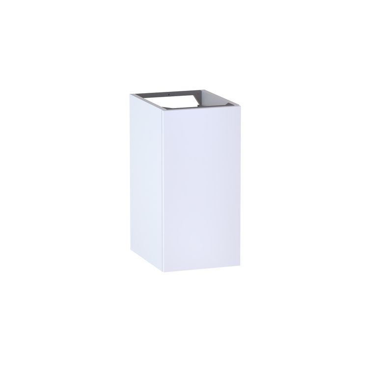 Bas 1 porte gain de place Formeo blanc mat P H60xL30xP38.5 D Main Image