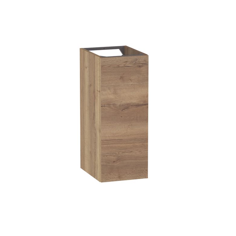 Bas 1 porte gain de place Formeo chene raphia P H75xL30xP38.5 D Main Image