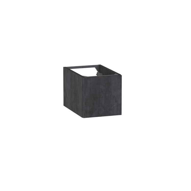 Bas 1 porte Formeo ardoise anthracite P H30xL30xP45.5 D Main Image