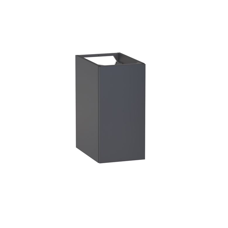 Meuble complément sous-vasque, H.60 cm, 1 porte, décor uni FORMEO