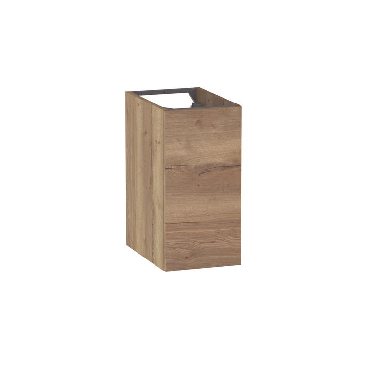 Bas 1 porte Formeo chene raphia P H60xL30xP45.5 D Main Image