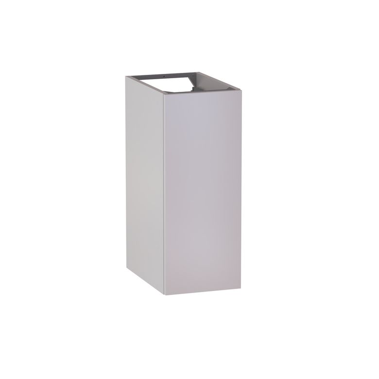 Meuble complément sous-vasque, H.75 cm, 1 porte, décor uni FORMEO