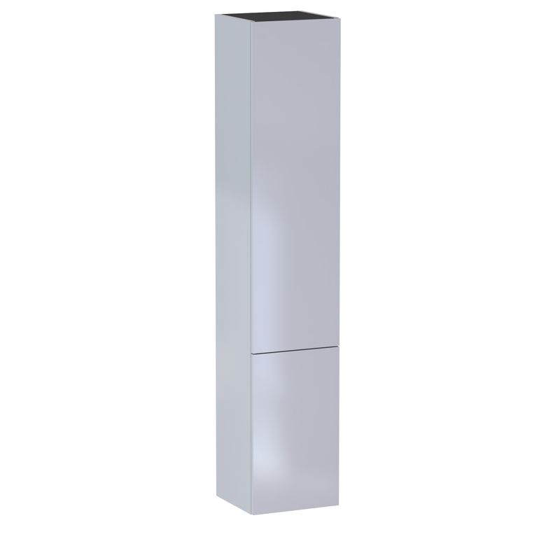 Colonne 2 portes Formeo gris lune brillant P H180xL35xP33 G Main Image