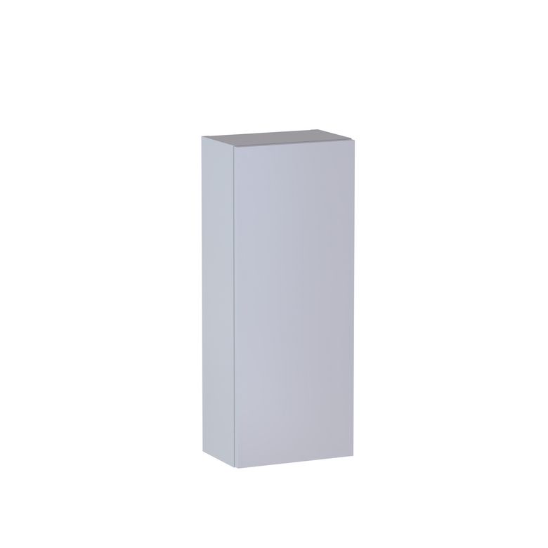Meuble haut de salle de bains H.75 cm, 1 porte, décor verni laqué FORMEO