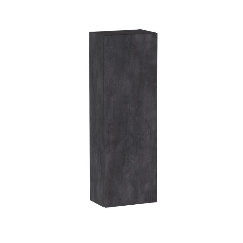 Meuble haut de salle de bains H.90 cm, 1 porte, décor naturel FORMEO