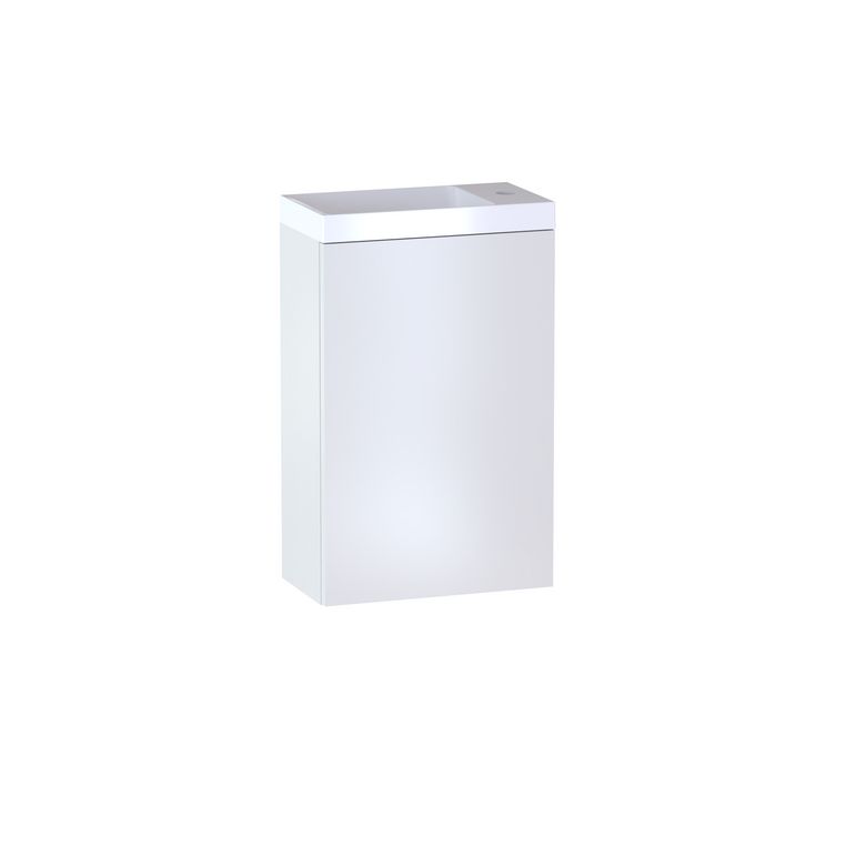 Meuble lave-mains L.40 cm, décor uni FORMEO