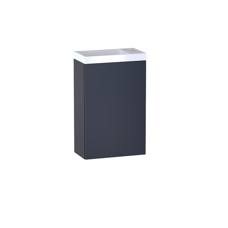Lave main 1 porte Formeo indigo mat P H60xL40xP22 D Main Image