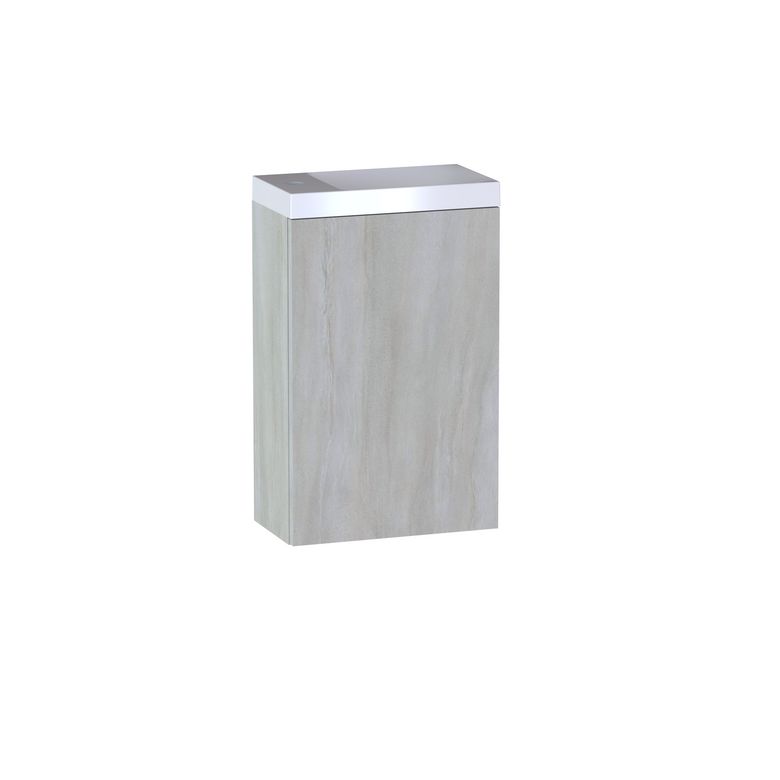 Meuble lave-mains L.40 cm, décor naturel FORMEO