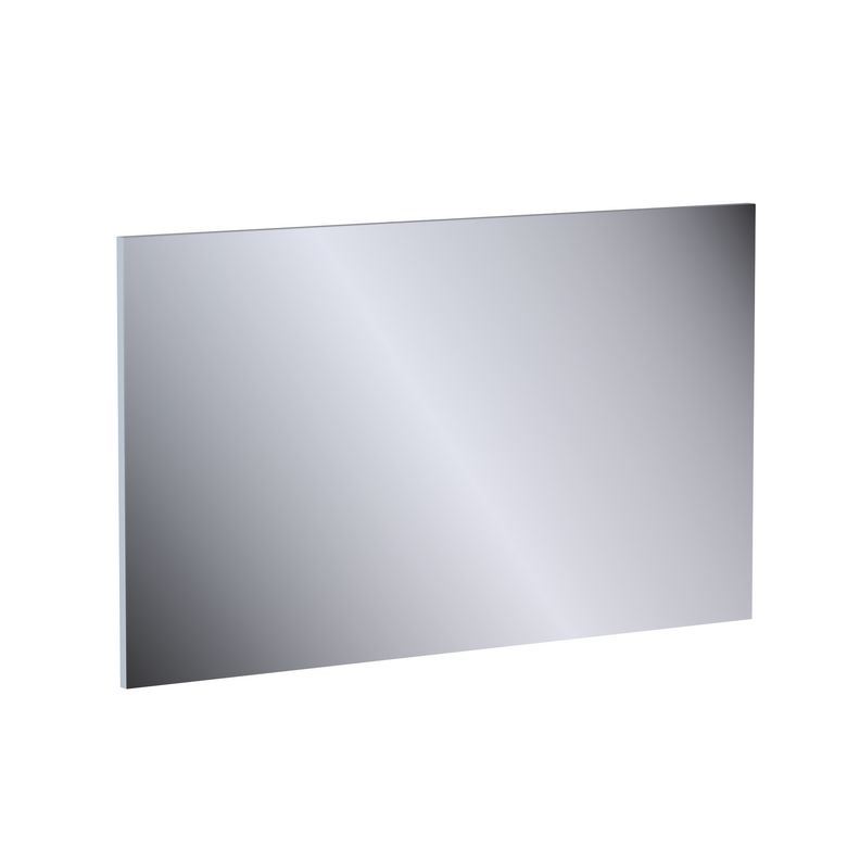 Miroir de salle de bains rectangulaire L.120 cm, décor uni FORMEO