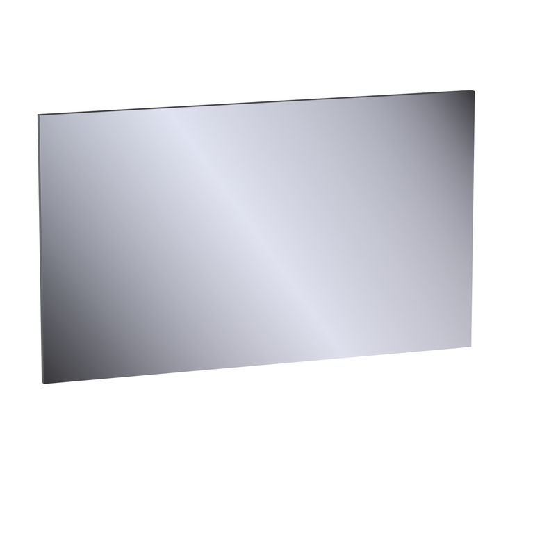Miroir de salle de bains rectangulaire L.120 cm, décor verni laqué FORMEO