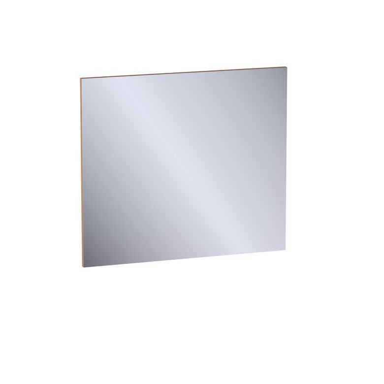 Miroir de salle de bains rectangulaire L.80 cm, décor naturel FORMEO