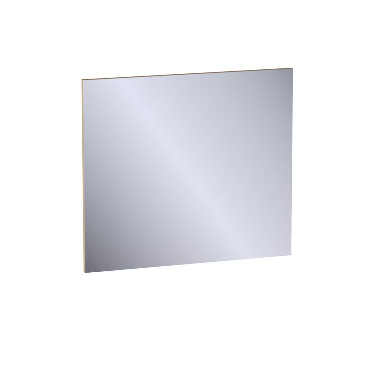 Miroir de salle de bains rectangulaire L.80 cm, décor verni laqué FORMEO