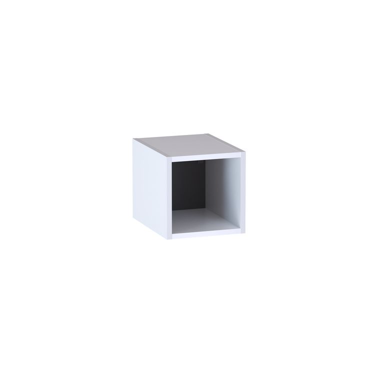 Niche basse gain de place Formeo blanc mat P H30xL30xP38.5 Main Image