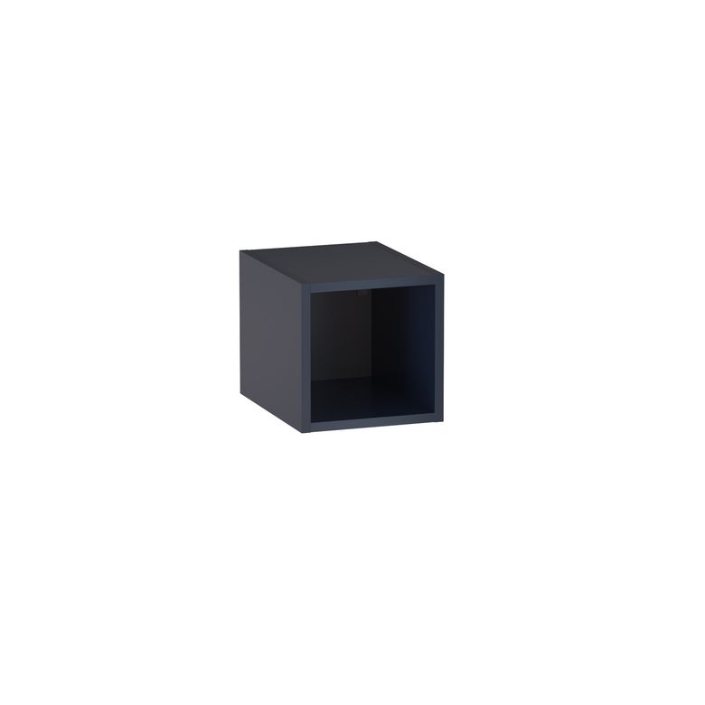 Meuble complément sous-vasque gain de place, 1 niche, décor verni laqué FORMEO