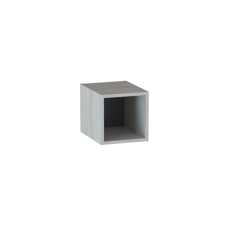 Meuble complément sous-vasque gain de place, 1 niche, décor naturel FORMEO