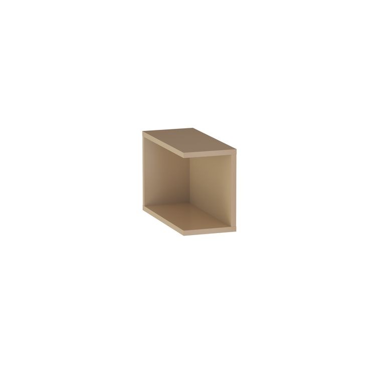 Meuble complément sous-vasque, 1 niche ouverte, décor verni laqué FORMEO