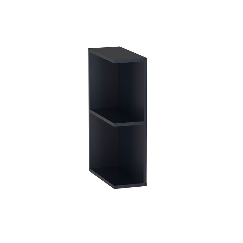 Meuble complément sous-vasque, 2 niches ouvertes, H.75 cm, décor uni FORMEO
