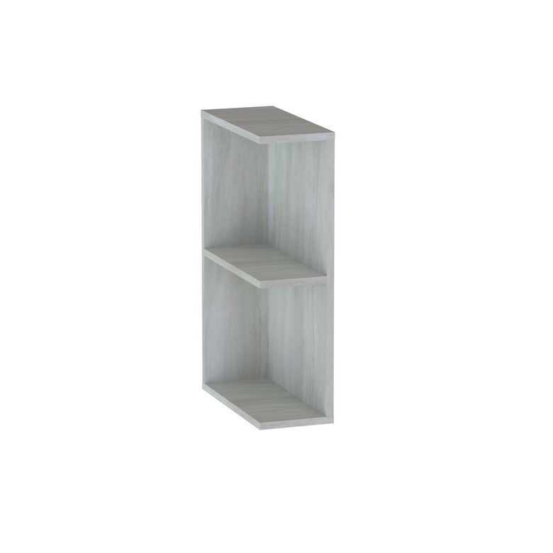 Meuble complément sous-vasque, 2 niches ouvertes, H.75 cm, décor naturel FORMEO