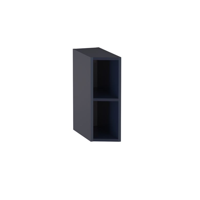 Meuble niche gain de place, complément sous-vasque, décor verni laqué FORMEO