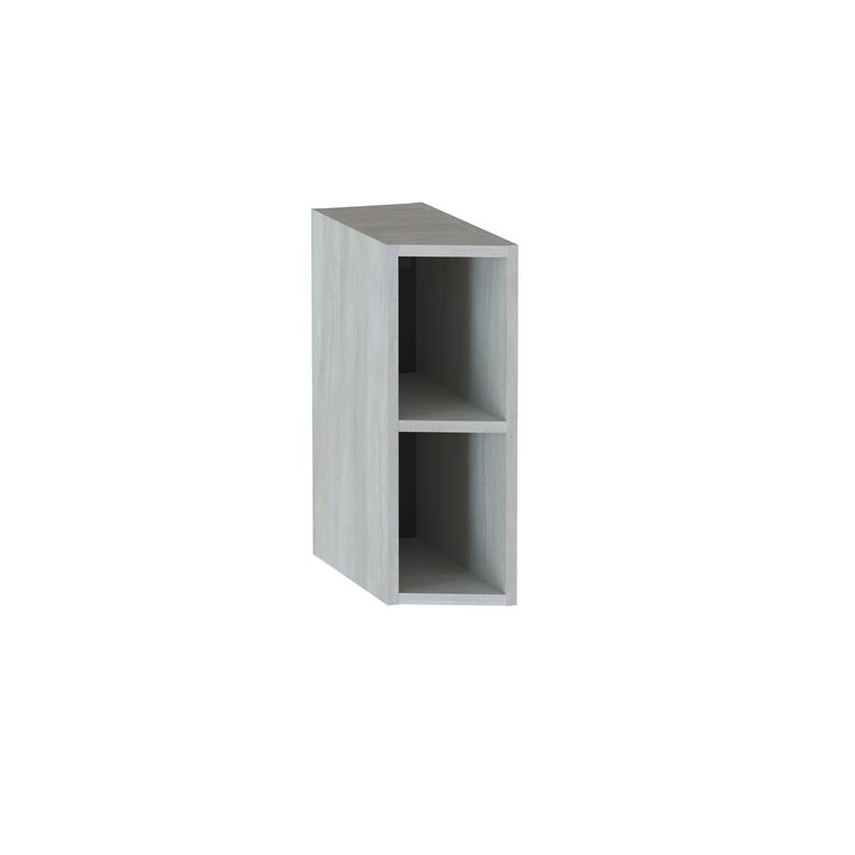 Meuble niche gain de place, complément sous-vasque, décor naturel FORMEO