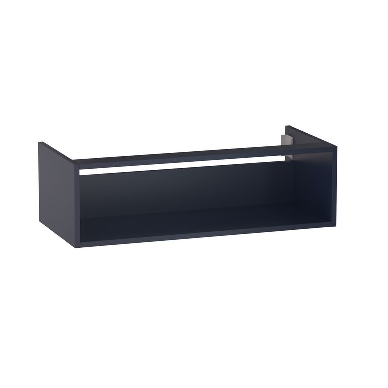 Meuble sous-vasque L.100 cm, niche, décor verni laqué FORMEO