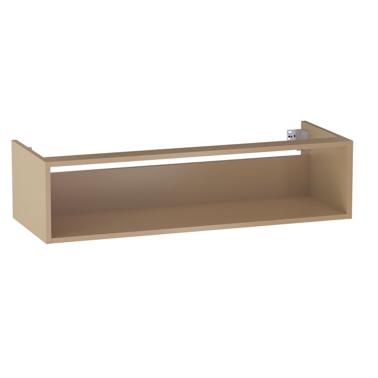 Meuble sous-vasque L.120 cm, niche, décor verni laqué FORMEO