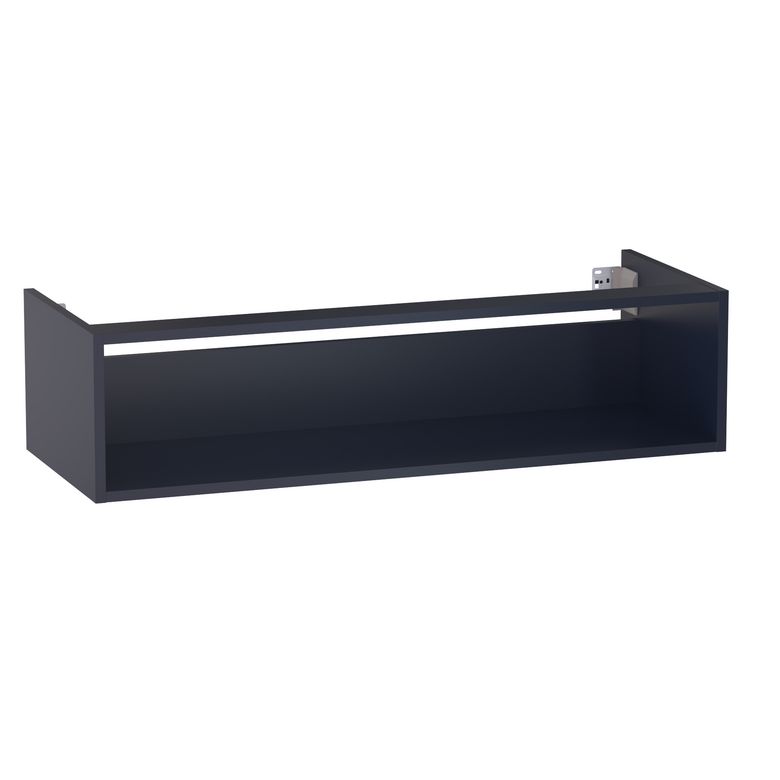 Meuble sous-vasque L.120 cm, niche, décor verni laqué FORMEO