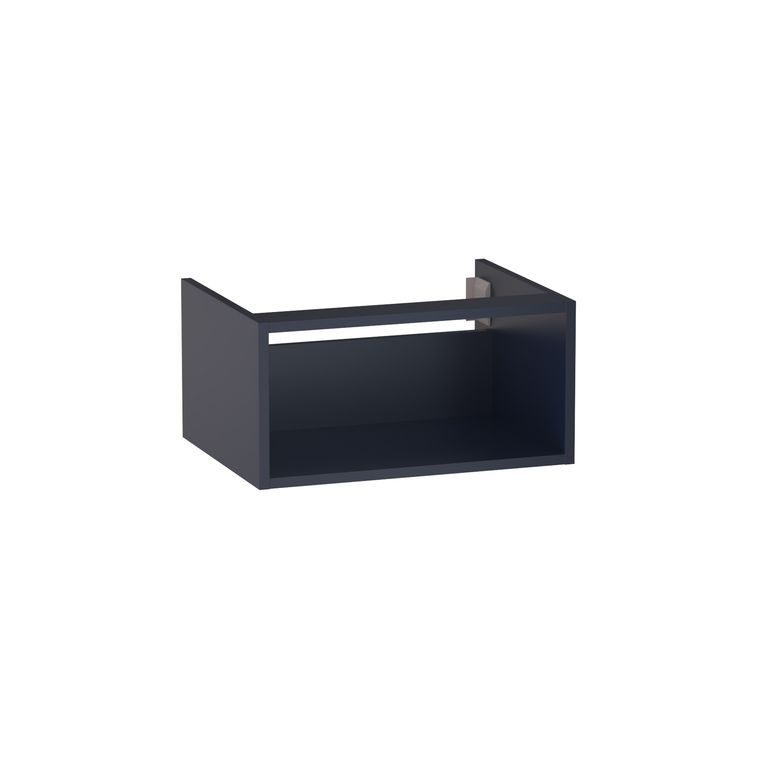 Meuble sous-vasque L.60 cm, niche, décor verni laqué FORMEO